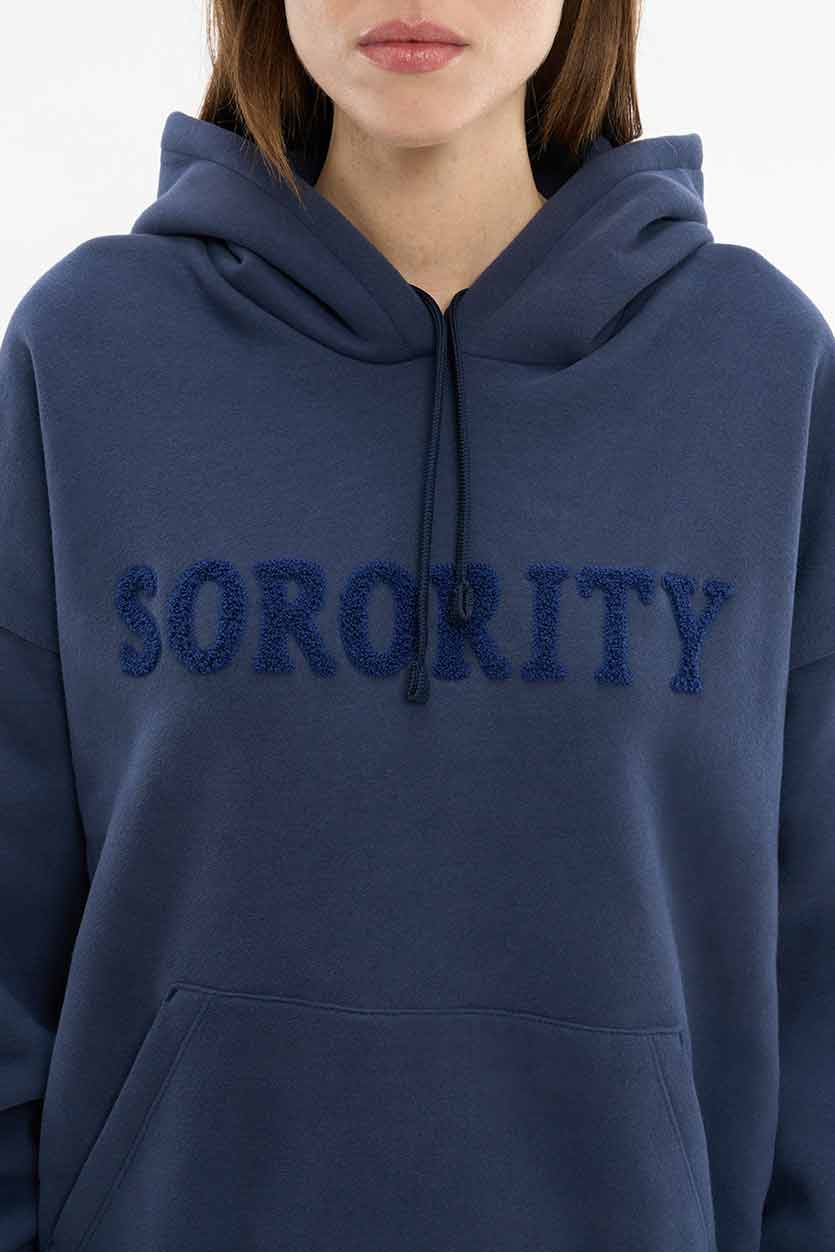 Rosa – Sweat à Capuche Femme Logo Sorority
