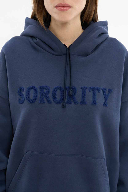 Rosa – Sweat à Capuche Femme Logo Sorority