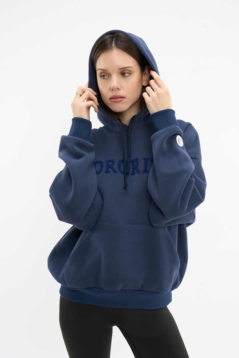 Rosa – Sweat à Capuche Femme Logo Sorority