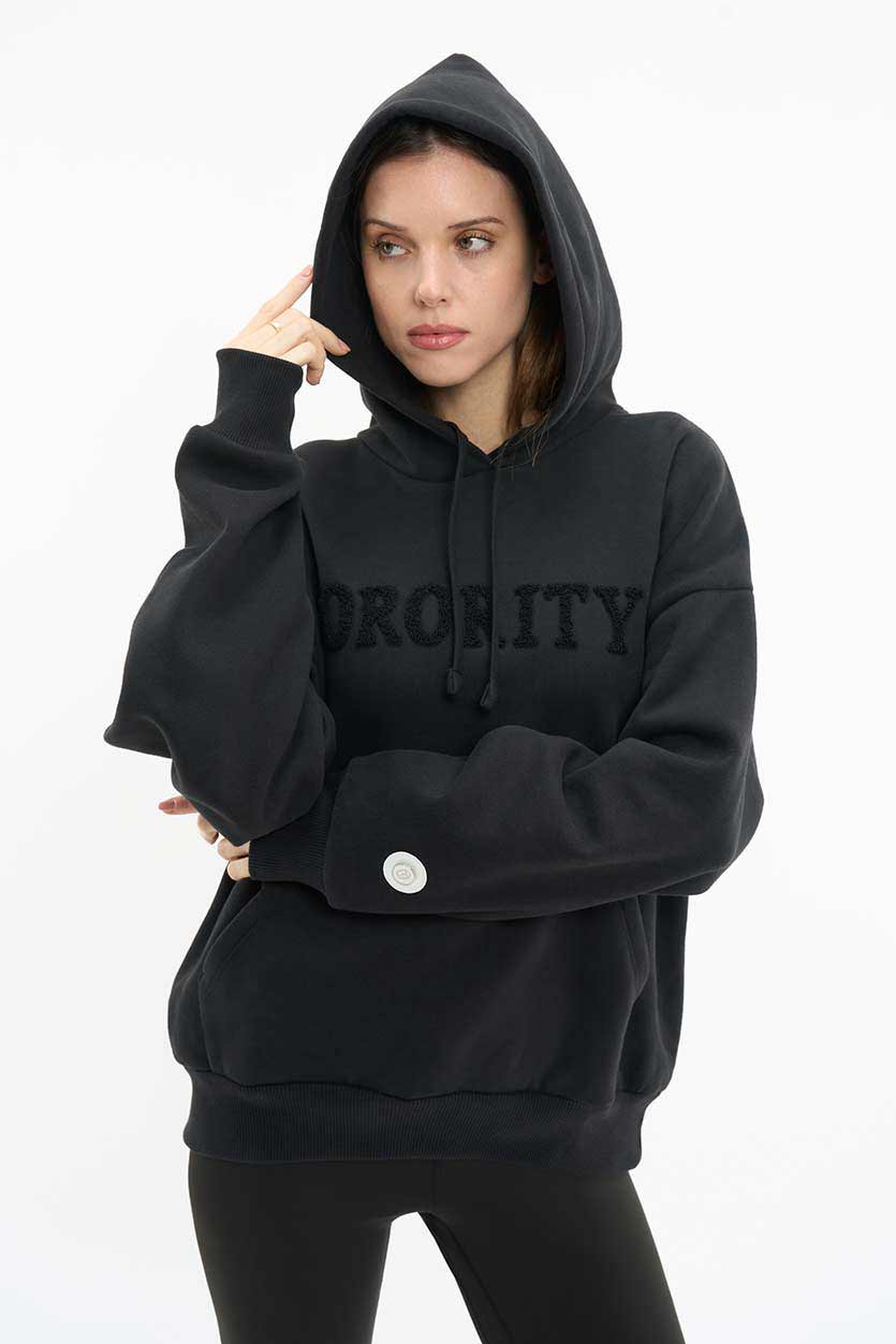 Rosa – Sweat à Capuche Femme Logo Sorority
