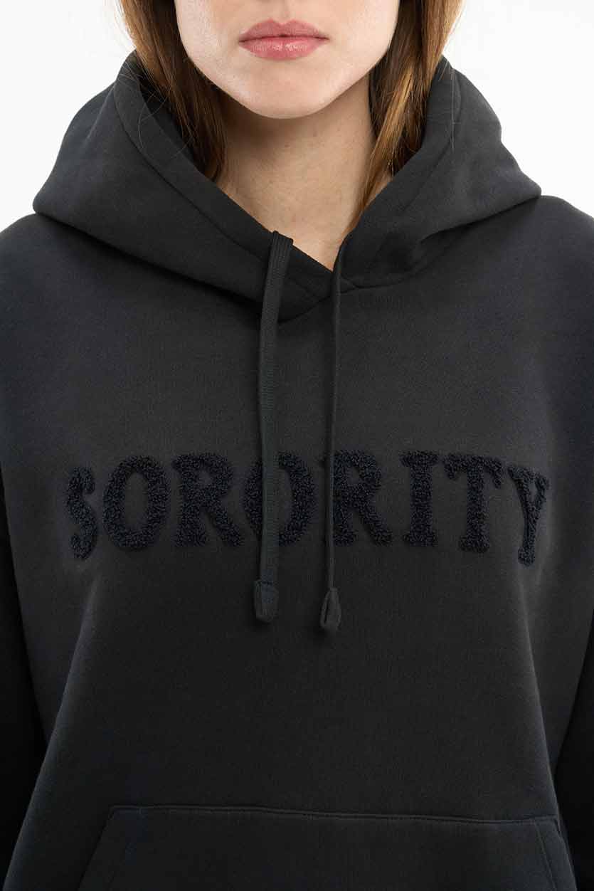 Rosa – Sweat à Capuche Femme Logo Sorority