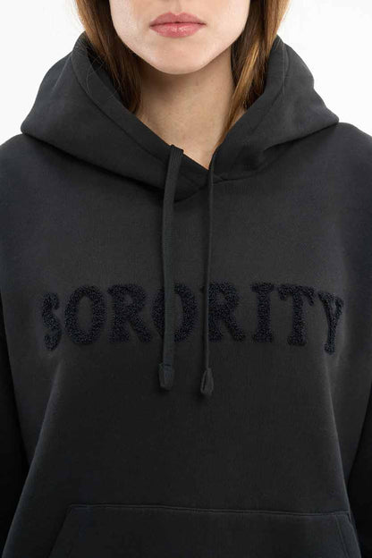 Rosa – Sweat à Capuche Femme Logo Sorority