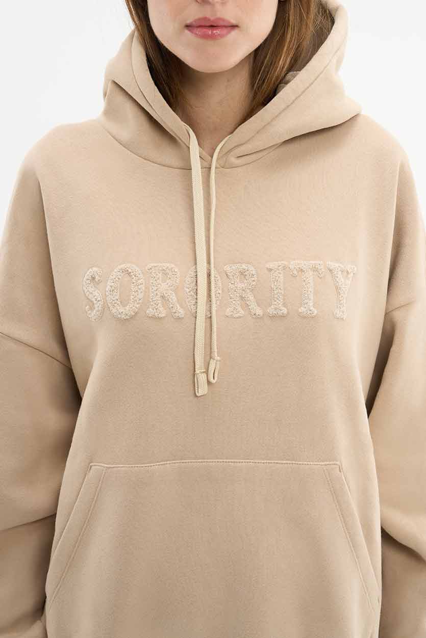 Rosa – Sweat à Capuche Femme Logo Sorority
